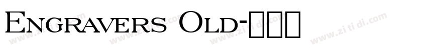 Engravers Old字体转换